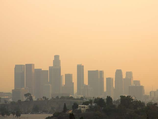 Image for article titled Wildfire Smoke Struggling To Stand Out Among Other Pollutants Already In Air