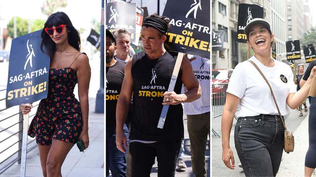 Image for article titled All the Celebs Showing Solidarity on the SAG-AFTRA Picket Line