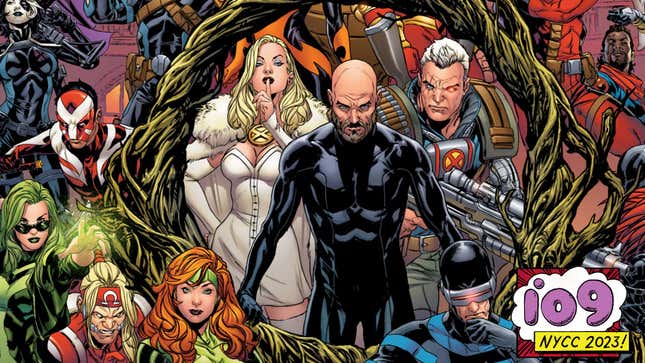 Mutants in the promo image for Fall of the House of X/Rise of the Powers of X.