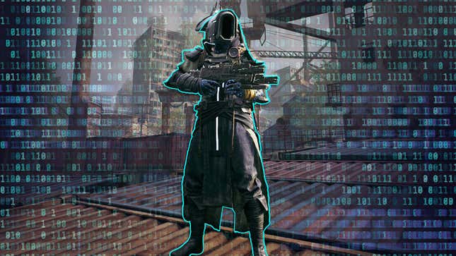An image shows the new class from Remnant 2 in front of digital code. 