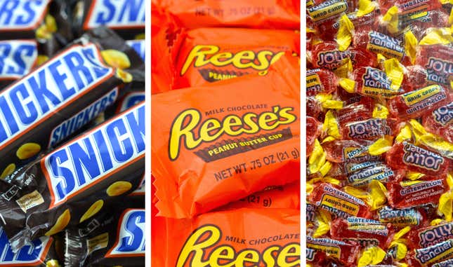 Image for article titled Trick or Treat: The Best Halloween Candy, Ranked