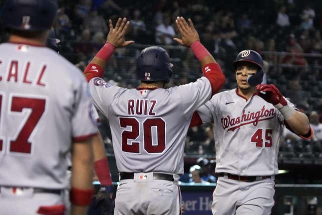 Washington Nationals liked what they saw from Keibert Ruiz and