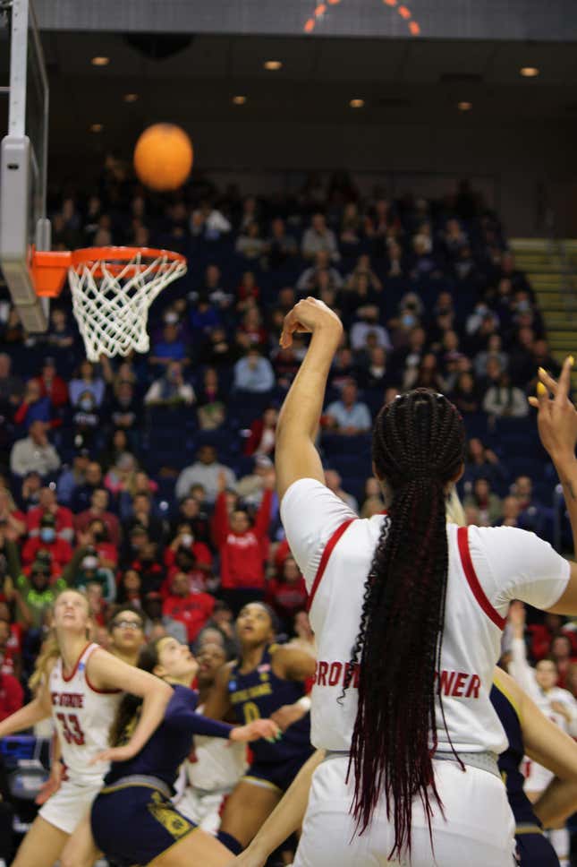 Image for article titled Photo Essay: N.C. State and UConn punch tickets to Elite Eight