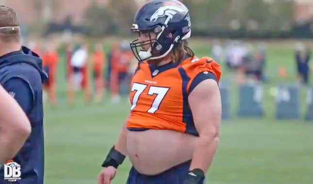 Denver Broncos: Quinn Meinerz's belly steals the show at minicamp