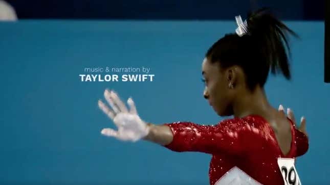 Image for article titled Taylor Swift and Simone Biles Joined Forces to Wreck My Emotions