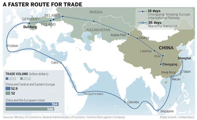 Map 10: The Maritime Silk Road