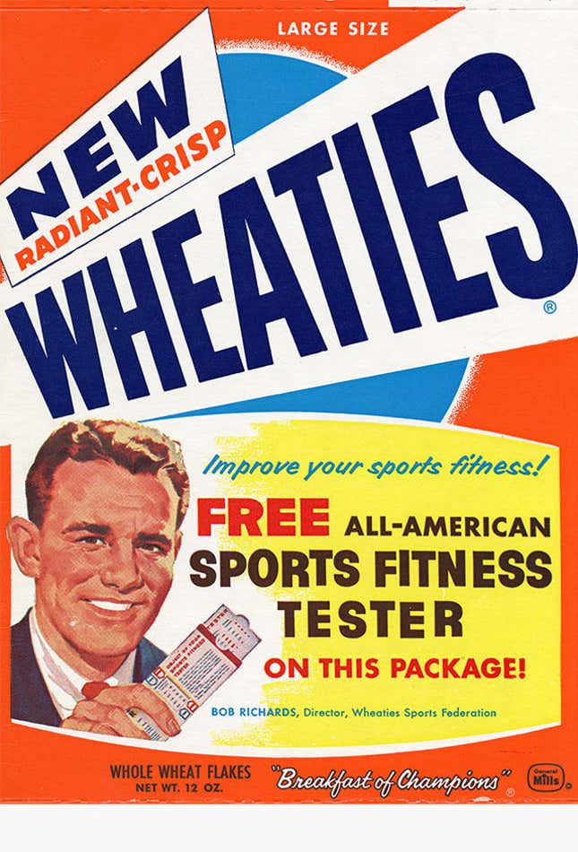 Image for article titled Every Olympic athlete that’s been on the Wheaties box