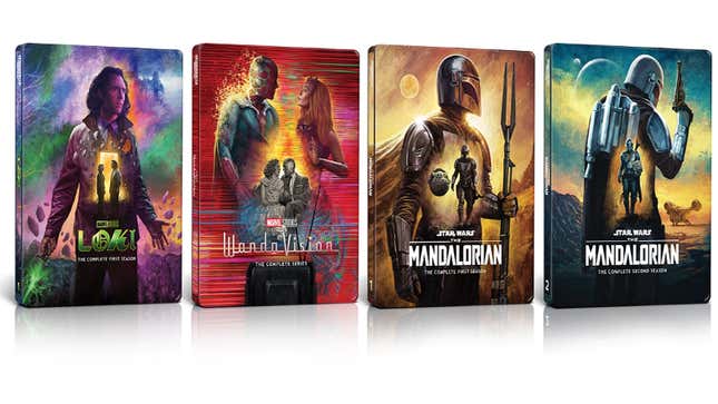 Image for article titled Wandavision, Loki, and The Mandalorian Will All Get Physical Home Releases