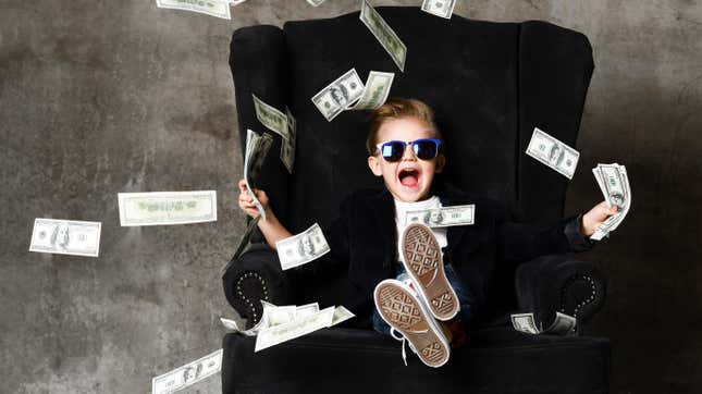 Image for article titled 10 Ways to Make Your Kids Less Materialistic During the Holidays