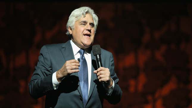  TV Host Jay Leno speaks onstage during the SeriousFun Children's Network 2015 Los Angeles Gala: An Evening Of SeriousFun celebrating the legacy of Paul Newman on May 14, 2015 in Hollywood, California