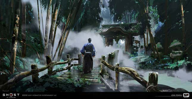 Image for article titled The Art Of Ghost Of Tsushima