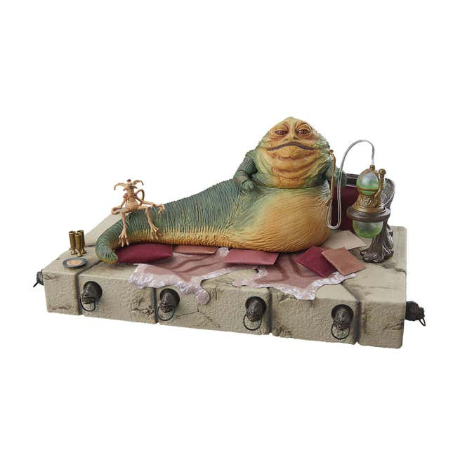 Image for article titled Hasbro&#39;s New Jabba the Hutt Star Wars Set Is Truly Gangster