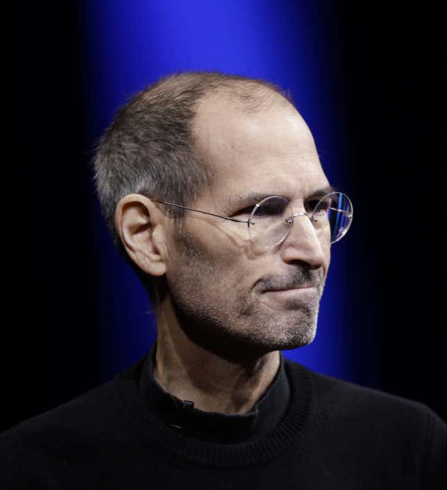Steve Jobs in June 2011, four months before his death.