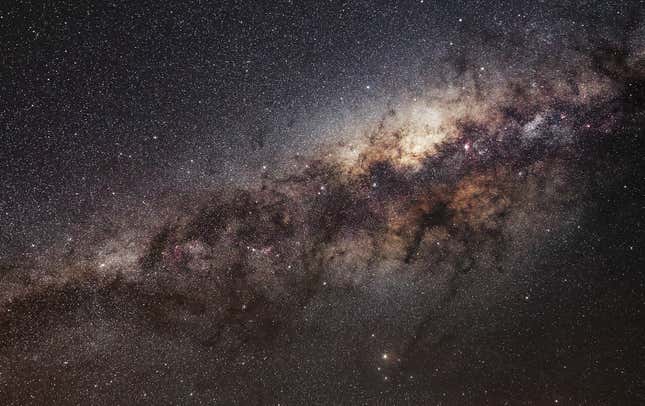 Imagen para el artículo titulado Una simulación muestra cuál es el mejor lugar de la vía láctea para buscar civilizaciones extraterrestres