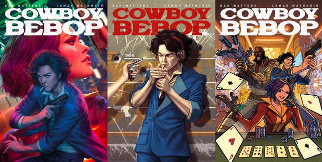 Cowboy Bebop #1-4 Complete Set Titan Netflix adaptation 1 2 4 C Cover #3 A  Cover |