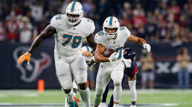 Big E on X: The Leramy Tunsil trade results are truly mind blowing. Nobody  could have imagined that it would turn out to be the most impactful trade  in Miami Dolphins history. #