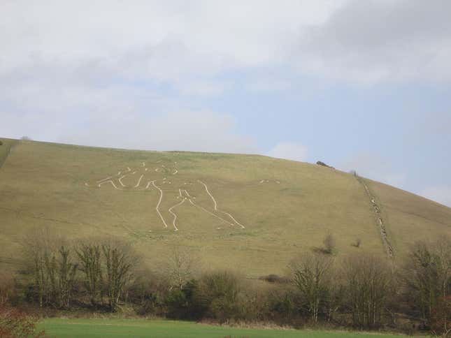 Imagen para el artículo titulado La figura del gigante desnudo de Cerne Abbas es más antigua de lo que se creía
