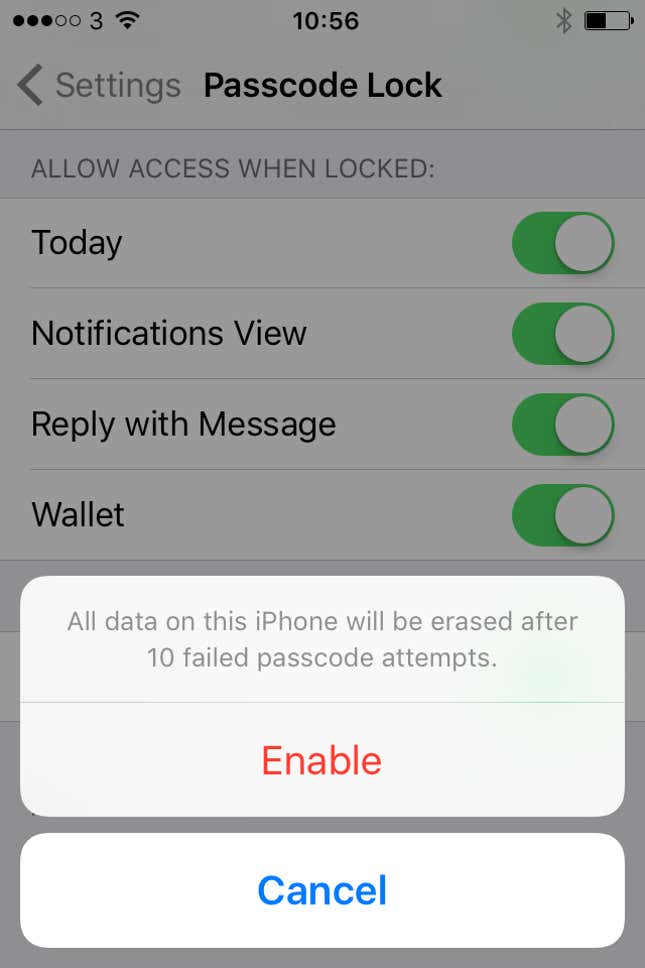 Image for article titled This is why the FBI can’t hack into iPhones