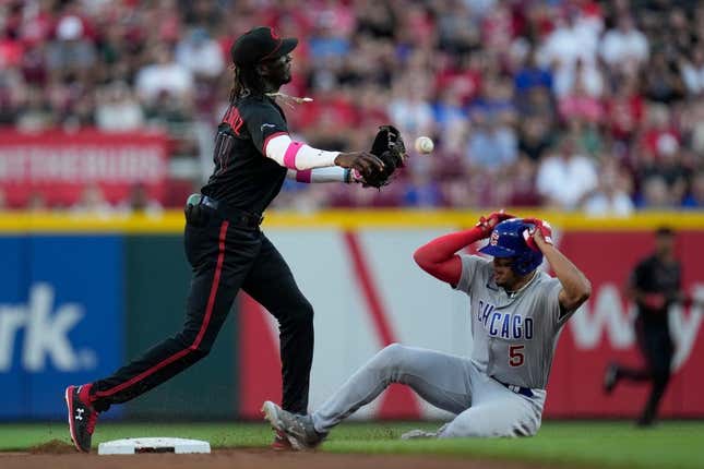 Reds rally in 9th inning again, edge Cubs 2-1