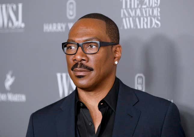 Eddie Murphy speaks onstage during WSJ. Magazine 2019 Innovator Awards Sponsored By Harry Winston And Rémy Martin on November 06, 2019 in New York City.