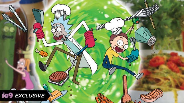 Chef Rick and Chef Morty are eager to cook for you.