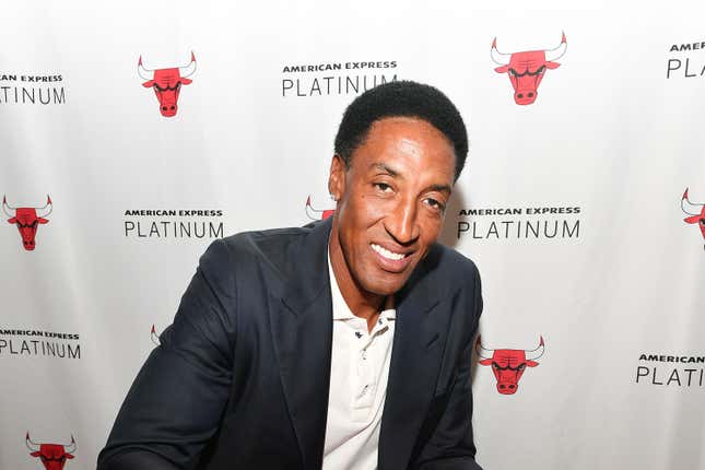 Scottie Pippen has a lot to say.