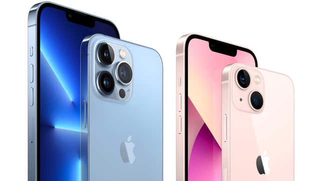 Image for article titled This Is the iPhone 13 (and iPhone 13 Pro, Pro Max, and Mini)