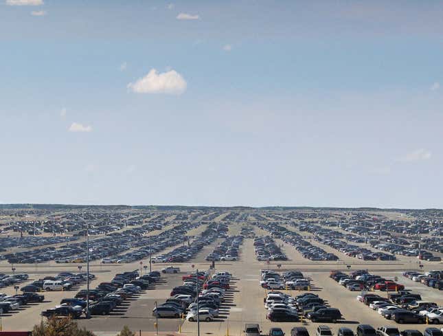 Image for article titled Philadelphia Becomes First City To Be 100% Parking Spots