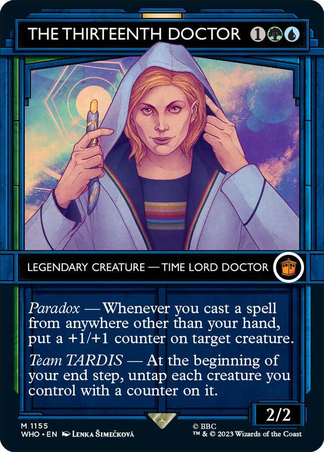 Image for article titled Magic The Gathering's Doctor Who Crossover Is a Cavalcade of Classic Heroes and Villains