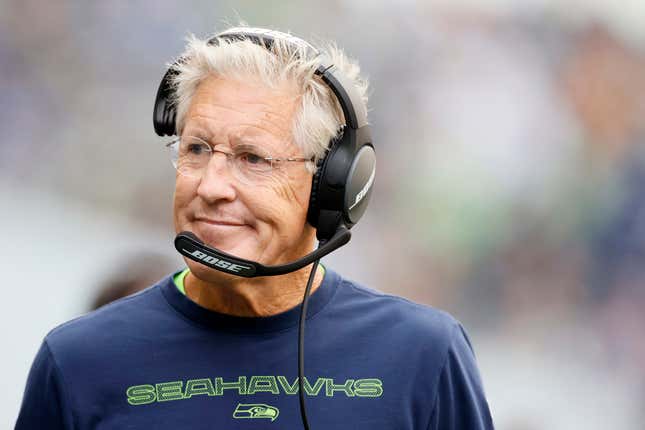 Last time the Seahawks blew a lead of 15 or more points, Pete Carroll was still living big at USC.