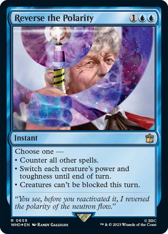 Image for article titled Magic The Gathering's Doctor Who Crossover Is a Cavalcade of Classic Heroes and Villains