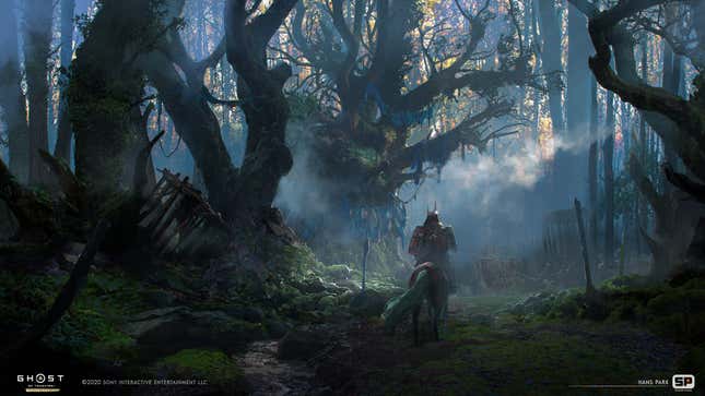 Image for article titled The Art Of Ghost Of Tsushima