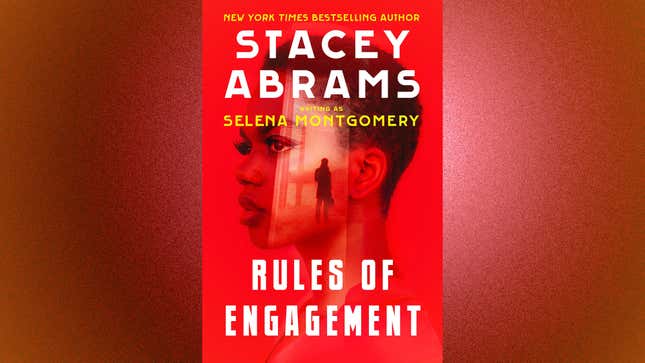 Stacey Abrams as Selena Montgomery Rules Of Engagement book cover