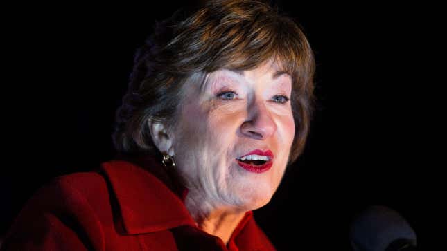 Image for article titled Fuck You, Susan Collins