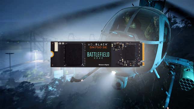 WD_Black 500GB SN750 SE SSD w/ Battlefield 2042 | $95 | Amazon
WD_Black 1TB SN750 SSD SE w/ Battlefield 2042 | $160 | Amazon