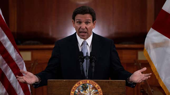 Image for article titled Ron DeSantis Will Absolutely Sign a 6-Week Abortion Ban