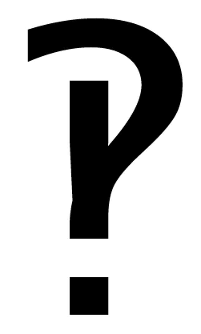An interrobang