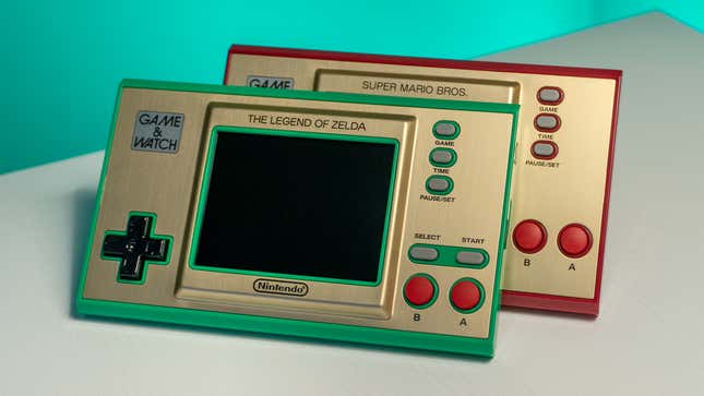 The Game & Watch: The Legend of Zelda adds dedicated Select and Start games which are critical for Zelda gameplay.