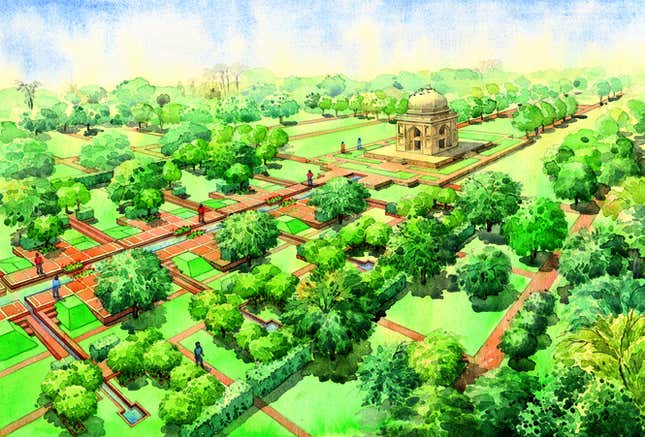 Sunder Nursery. Photos courtesy of Aga Khan Trust.