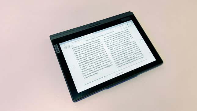 Image for article titled Lenovo ThinkBook Plus Gen 4 Review: E Ink and OLED Screens in a Single Laptop