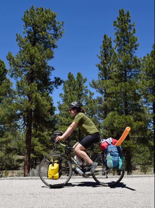 pool noodle bicycle hack