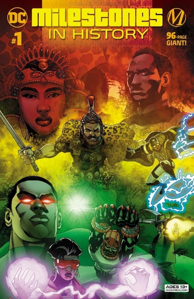 Image for article titled Milestones in History Uses Superheroes to Educate, Entertain Fans on Black History