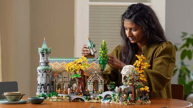 El nuevo kit de Lego de El Señor de los anillos es el más grande que han hecho de la saga