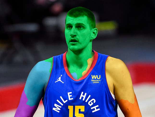 Image for article titled Nikola Jokić Breaks Into 6 Sovereign Parts After Loss