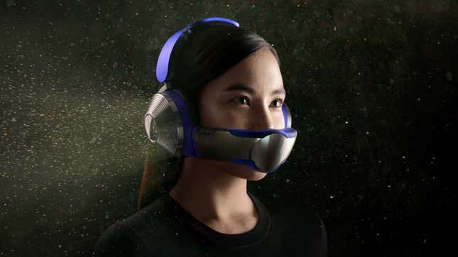 Imagen para el artículo titulado Los primeros auriculares inalámbricos de Dyson envían aire fresco a tu cara