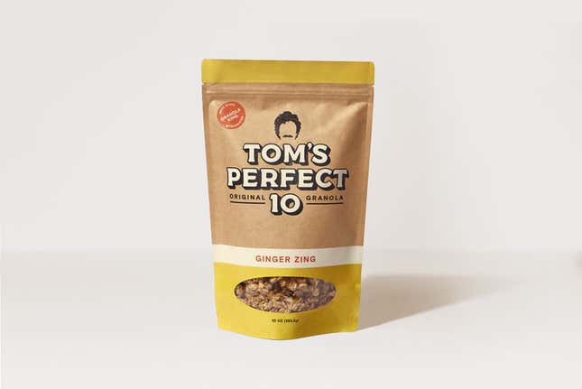 Tom's perfect 10 granola