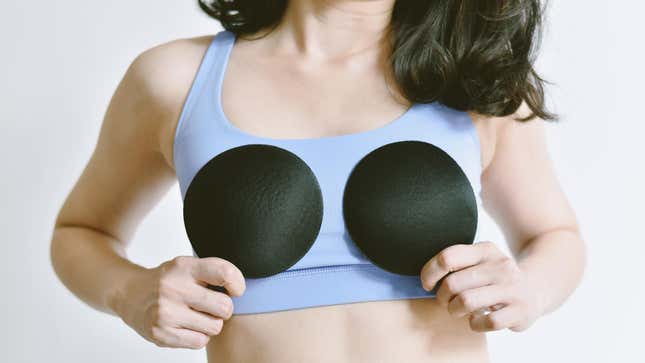 Image for article titled How to Wrangle Removable Sports Bra Pads on Laundry Day