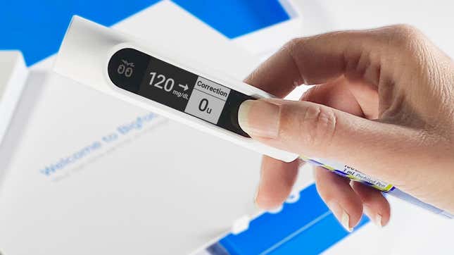Image for article titled The FDA Just Approved a Smart Insulin Pen Cap That Might Make the Life of Diabetics Easier