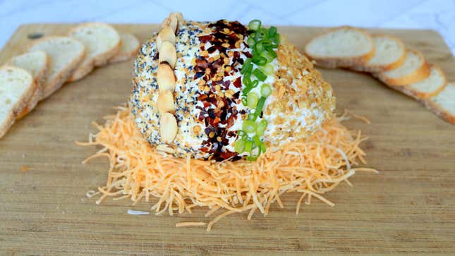 Image for article titled Give Your Cheeseball a Festive Easter Makeover