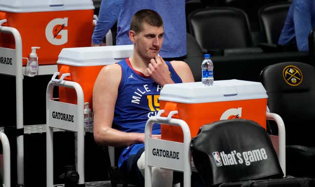 Nikola Jokić and the Denver Nuggets are the only remaining team from the Bubble final four.